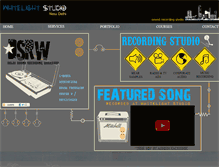 Tablet Screenshot of delhirecordingstudio.com